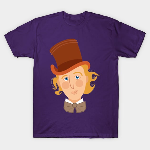 Willy Wonka T-Shirt by ChrisPaulFarias